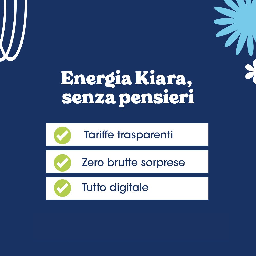 Kiara Luce & Gas: energia trasparente per casa e azienda